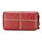 Fashion Women Rhinestones Retro Long Zipper Wallet - Red